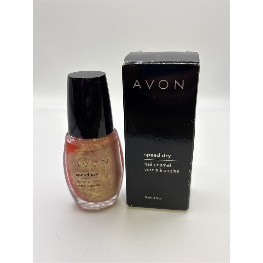 Avon NOS Gilty Pink Speed Dry Nail Enamel Polish